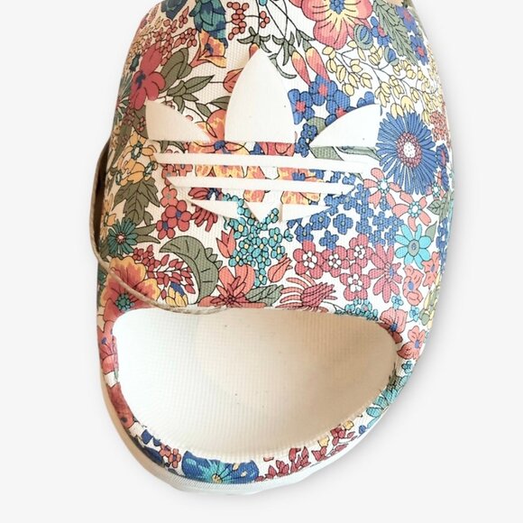 New! Adidas Originals Adifom Stan X Liberty London Slides Sz 6 - Picture 4 of 11